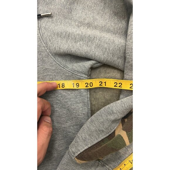 Aape a Bathing Ape Grey Hoodie Size Small - Picture 6 of 9